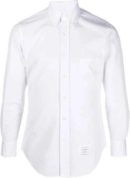 Camasi casual Thom Browne Button Down Shirt WHITE Barbati (BM 14010905) 1