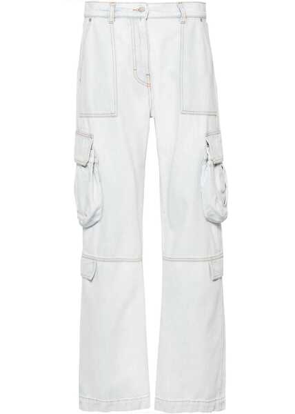 Blugi evazati MSGM Denim Cargo Pants DENIM Femei (BM 14010938) 1