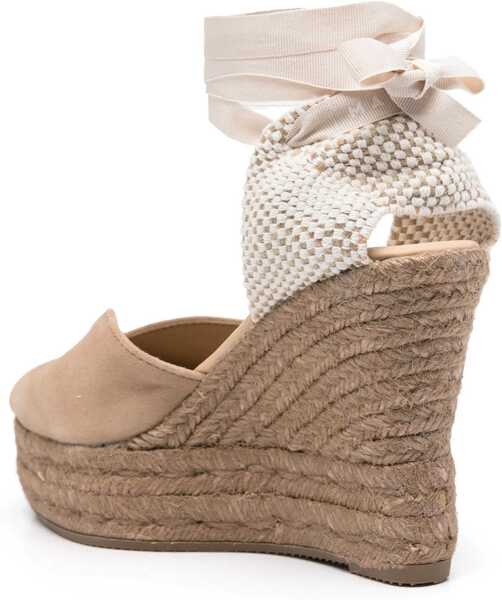 Balerini Maneb Wedge Espadrilles BEIGE Femei (BM 14011025) 3