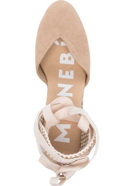 Balerini Maneb Wedge Espadrilles BEIGE Femei (BM 14011025) 4