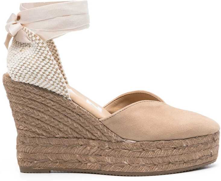 Balerini Maneb Wedge Espadrilles BEIGE Femei (BM 14011025) 1
