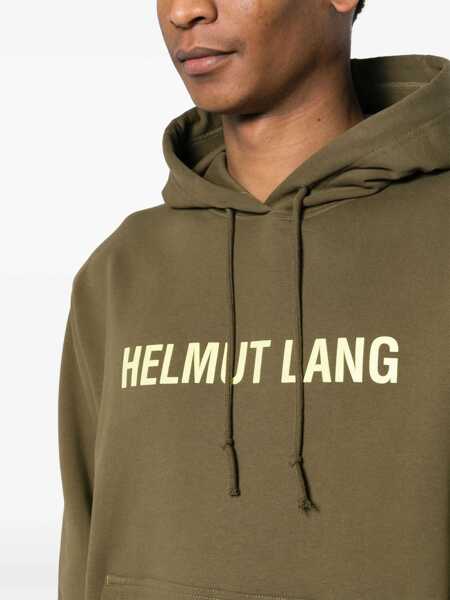 Bluze de trening HELMUT LANG Sweatshirt With Logo MILITARY GREEN Barbati (BM 14011172) 5
