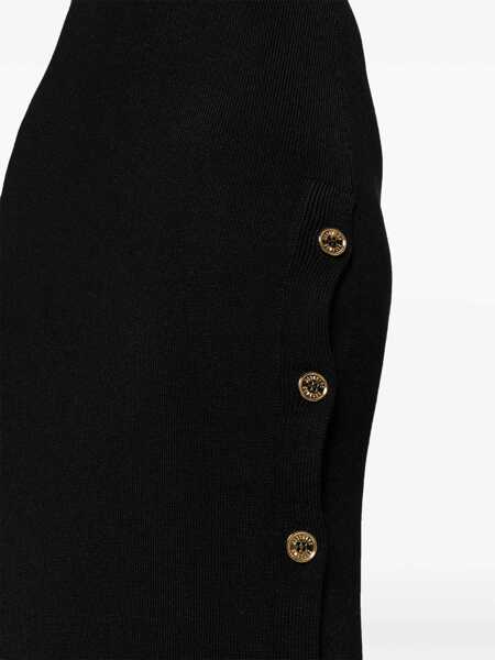 Rochii casual Moschino Buttoned Dress BLACK Femei (BM 14011286) 5