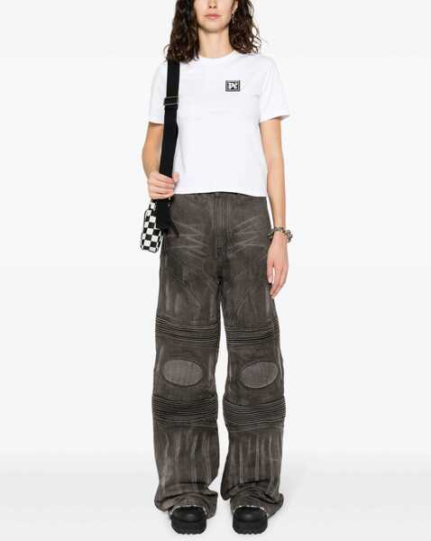 Tricouri Palm Angels Palm Ski Club T-Shirt WHITE Femei (BM 14011322) 2