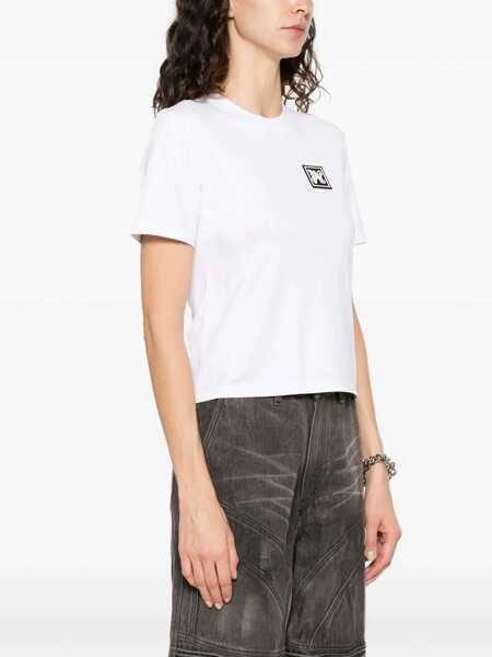 Tricouri Palm Angels Palm Ski Club T-Shirt WHITE Femei (BM 14011322) 3