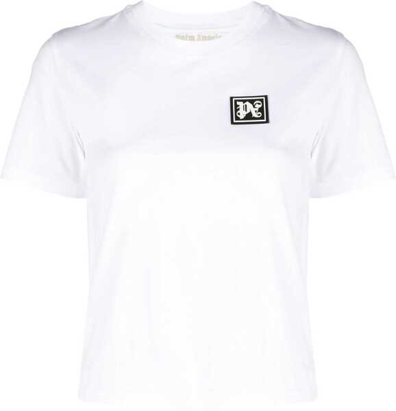 Tricouri Palm Angels Palm Ski Club T-Shirt WHITE Femei (BM 14011322) 1