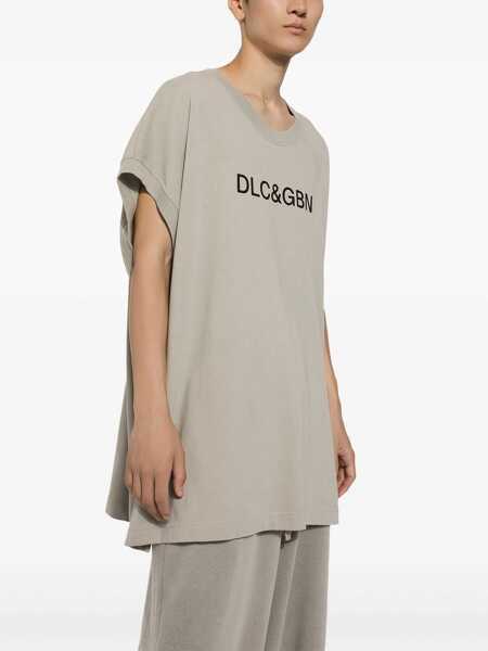 Tricouri Dolce & Gabbana T-Shirt With Logo GREY Barbati (BM 14011349) 5