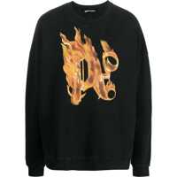 Bluze de trening "Burning Monogram" Print Sweatshirt Barbati