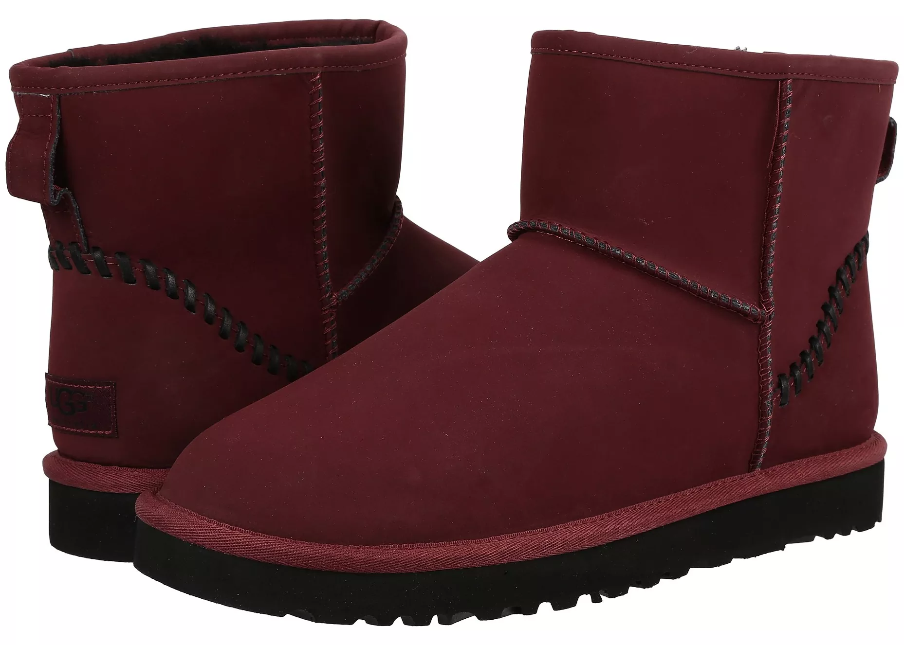 Gheata UGG Classic Mini Deco Cordovan
