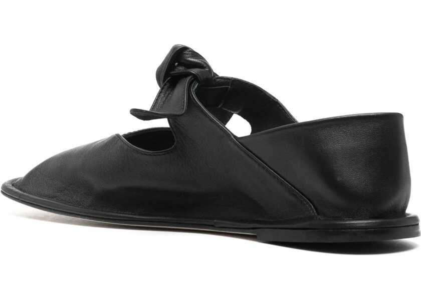 Balerini HEREU Llasada Sandal BLACK Femei (BM 14012219) 3