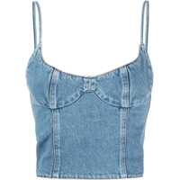 Bluze Denim Corset Femei