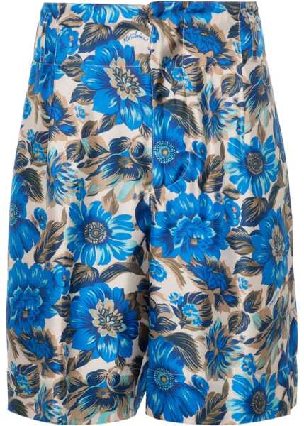 Pantaloni scurti Moschino Short All Over Blue Flower MULTICOLOUR Barbati (BM 14012699) 1