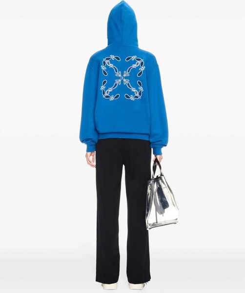 Pantaloni casual Off-White Wide Leg Pants BLACK Femei (BM 14013080) 4