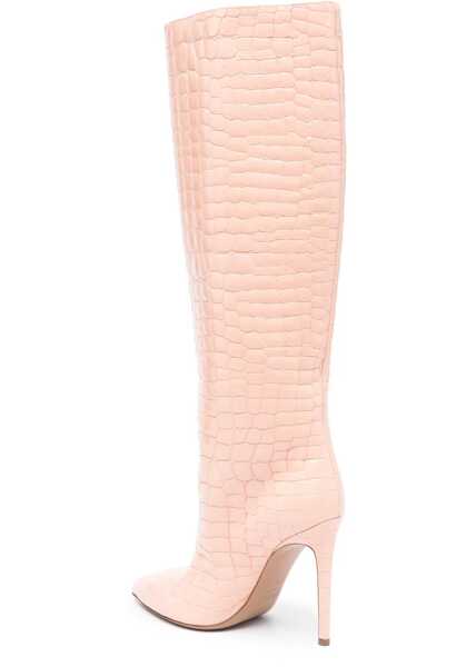 Cizme scurte Paris Texas Leather Boot PINK Femei (BM 14013383) 3