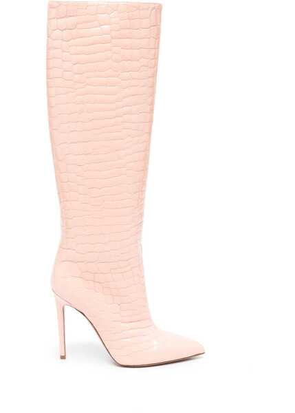 Cizme scurte Paris Texas Leather Boot PINK Femei (BM 14013383) 1