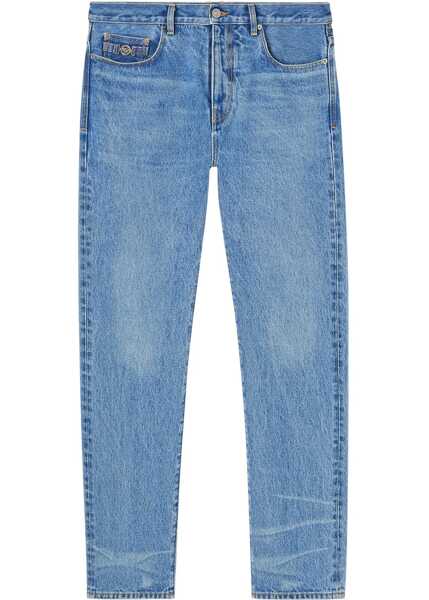 Blugi drepti Versace Regular Fit Jeans DENIM Barbati (BM 14013479) 1