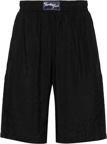 Pantaloni scurti Family First Bermuda With Logo BLACK Barbati (BM 14013917) 1
