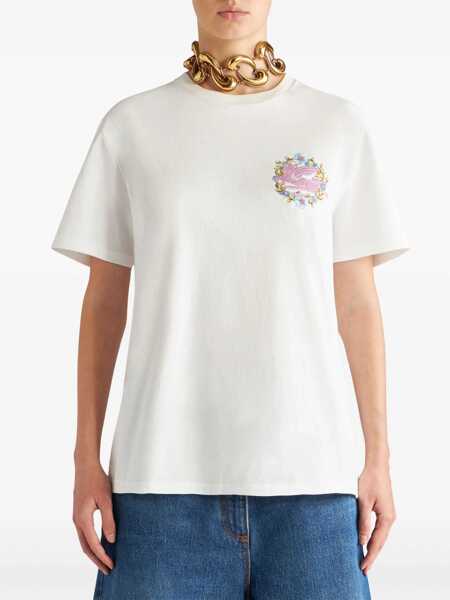 Tricouri ETRO T-Shirt With Logo MULTICOLOUR Femei (BM 14013980) 3