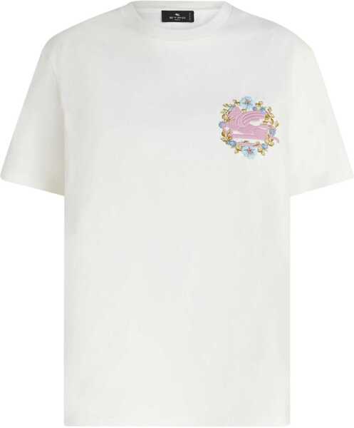 Tricouri ETRO T-Shirt With Logo MULTICOLOUR Femei (BM 14013980) 1