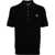 Paul Smith Polo Shirt With Zebra Patch BLACK