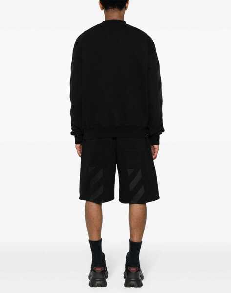 Pantaloni scurti Off-White Bermuda With Logo BLACK Barbati (BM 14014121) 2
