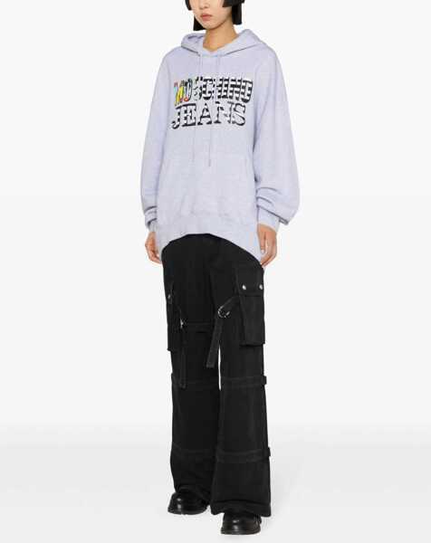 Bluze de trening MOSCHINO JEANS Sweatshirt With Logo GREY Femei (BM 14014199) 3