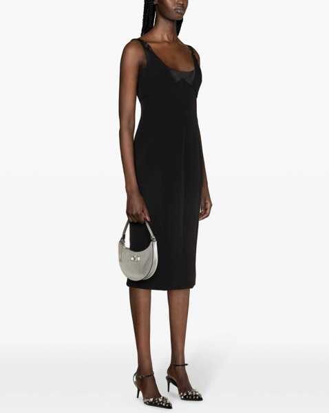 Rochii casual Versace Jeans Couture Dress With Buckles BLACK Femei (BM 14014352) 4