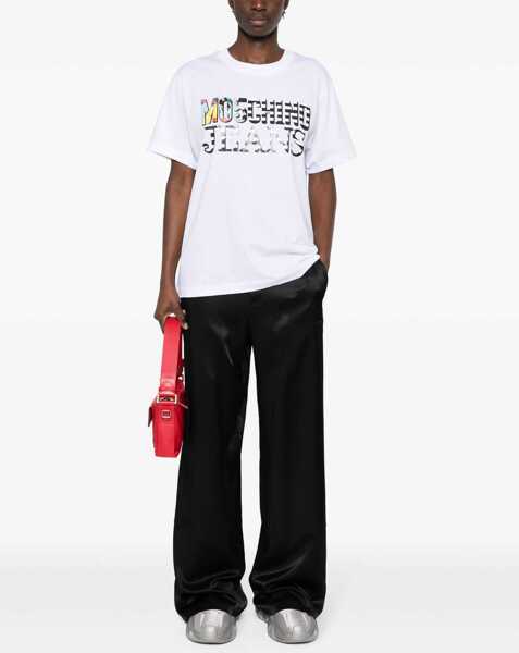 Pantaloni casual MOSCHINO JEANS Wide Leg Pants BLACK Femei (BM 14015132) 2