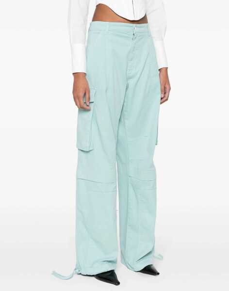 Pantaloni casual MOSCHINO JEANS Cargo Pants BABY BLUE Femei (BM 14015345) 3