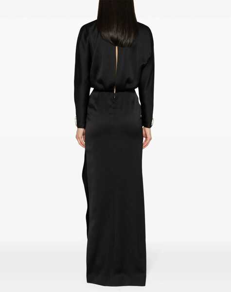 Rochii casual GENNY Long Dress BLACK Femei (BM 14015552) 4