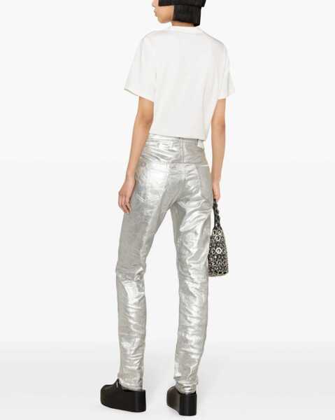 Tricouri RABANNE T-Shirt With Logo WHITE Femei (BM 14015591) 4