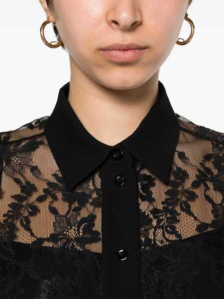 Camasi elegante Moschino Lace Shirt BLACK Femei (BM 14015840) 5