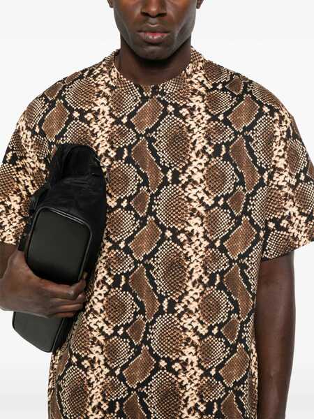 Tricouri Jil Sander T-Shirt With Animal Pattern ANIMALIER Barbati (BM 14015858) 5