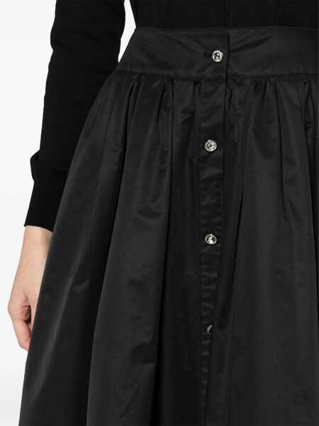 Fuste casual Moschino Poplin Skirt BLACK Femei (BM 14015918) 5