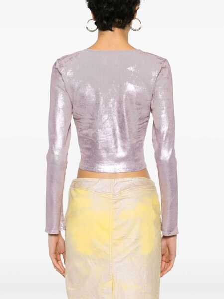 Tricouri Diesel De Top1 Fse T-Shirt PINK Femei (BM 14015927) 4