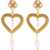 Moschino Earrings "Heart" MULTICOLOUR