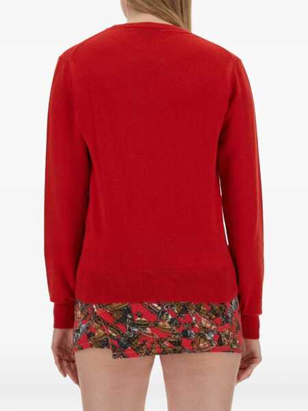 Pulovere casual Vivienne Westwood Bea Shirt RED Femei (BM 14015984) 3