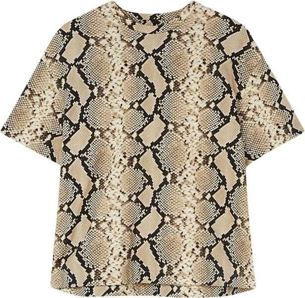 Tricouri Jil Sander T-Shirt With Animal Pattern ANIMALIER Femei (BM 14016053) 1
