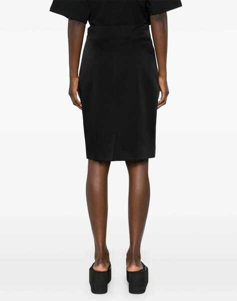 Fuste casual Moschino Heart Skirt BLACK Femei (BM 14016104) 4