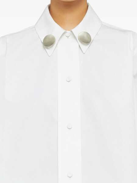 Bluze Jil Sander Shirt With Cotton WHITE Femei (BM 14016173) 4