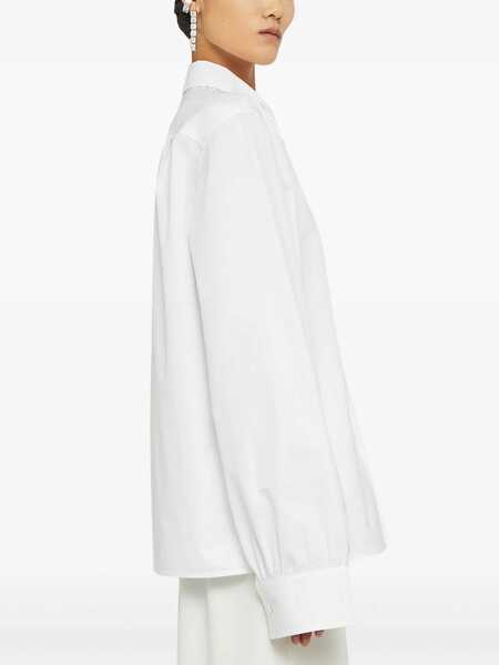 Bluze Jil Sander Shirt With Cotton WHITE Femei (BM 14016173) 5