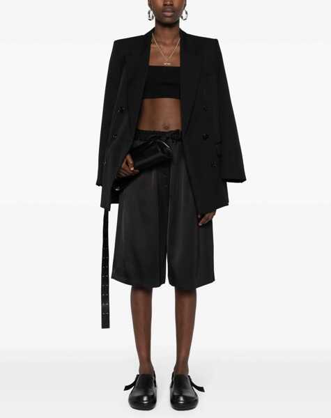 Pantaloni scurti Jil Sander Wide Leg Bermuda Shorts BLACK Femei (BM 14016332) 2