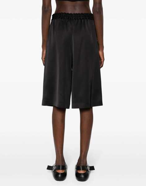 Pantaloni scurti Jil Sander Wide Leg Bermuda Shorts BLACK Femei (BM 14016332) 4