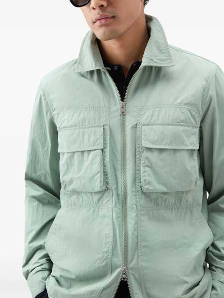 Camasi casual Woolrich Nylon Shirt GREEN Barbati (BM 14016554) 5
