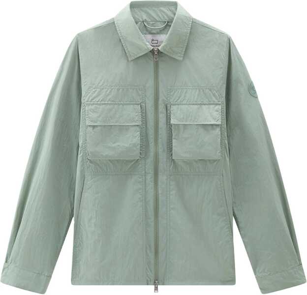 Camasi casual Woolrich Nylon Shirt GREEN Barbati (BM 14016554) 1