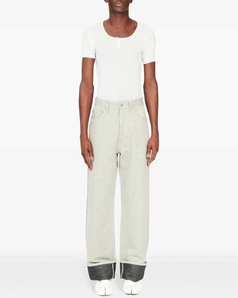 Blugi drepti Maison Margiela Jeans In Denim DENIM Barbati (BM 14017019) 2