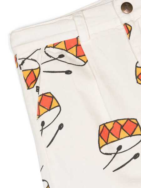 Pantaloni scurti Bobo Choses Bermuda with prints White Baieti (BM 14024198) 3