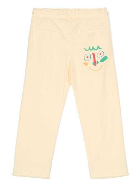 Pantaloni Bobo Choses Beige Chino trousers Yellow Baieti (BM 14024210) 2