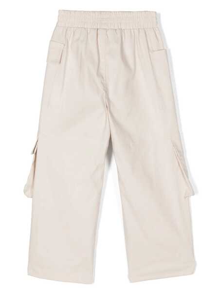 Pantaloni casual Monnalisa Beige Levantina Cargo Beige Fete (BM 14024222) 2