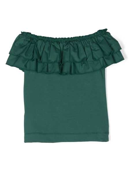 Tricouri Monnalisa Rio green t-shirt Green Fete (BM 14024231) 2